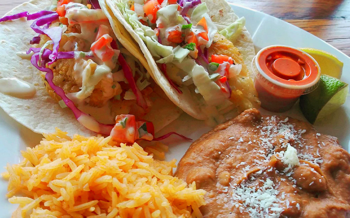 Hand-Breaded Fish Tacos