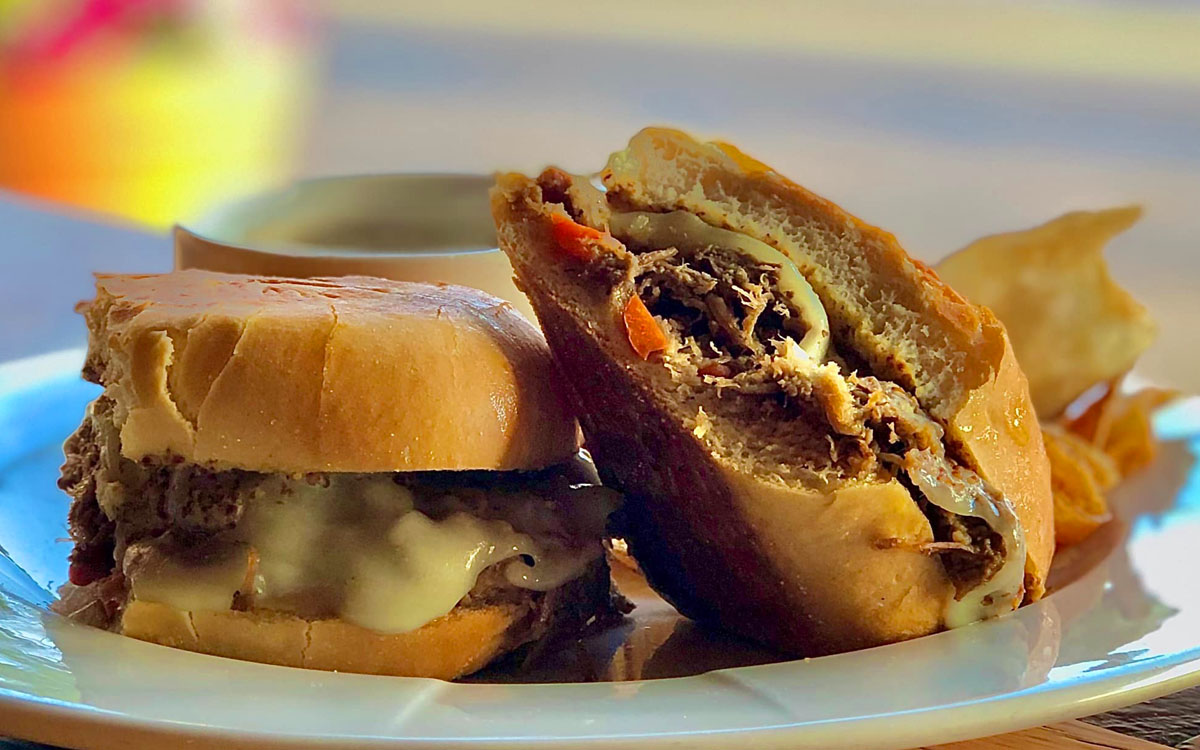 Pork French Dip Sandwich