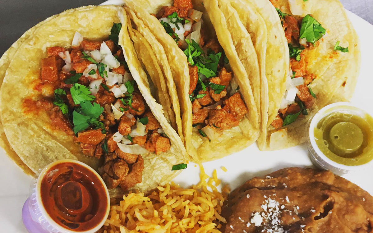 Pork or Chicken Taco Dinner